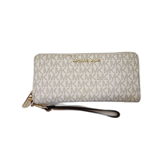 Michael Kors Jet Set Travel Women's Zip Around Wallet Wristlet - Picture 1 of 13
